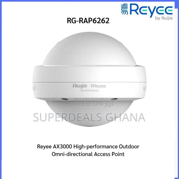 Rg-Rap6262,Reyee Ax3000 High-Outdoor Omni-Directional Access Point · Photo 1