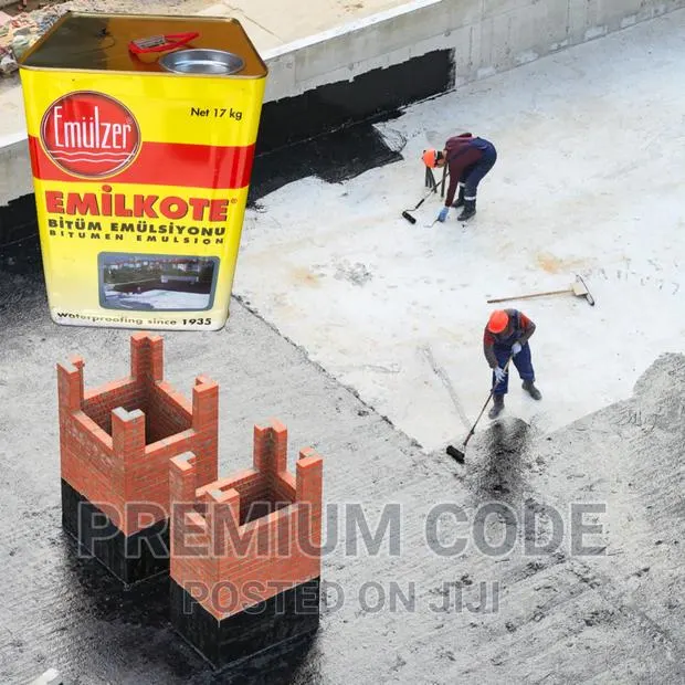 Emilkote Emulsion Black Bitumin, 17KG · Photo 1