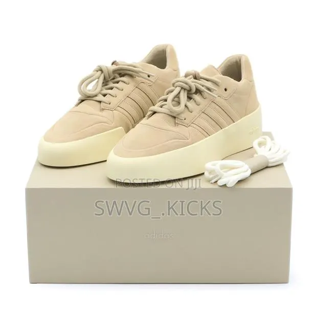 Adidas X Fear of God Athletics 86 Low Clay Brown Sand Beige Tan · Photo 1