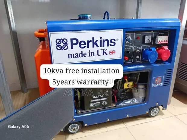 Spectra Gen Perkins 10kva 13000watts Diesel Generator 10kva · Photo 1