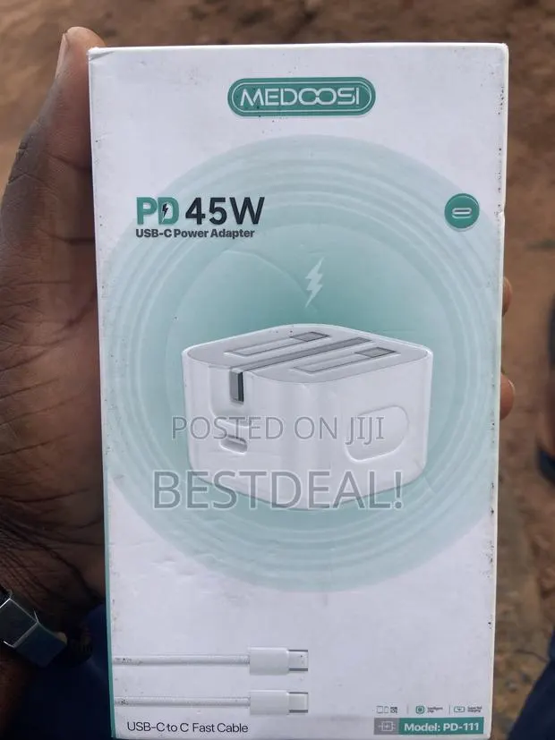 Super Fast Medoosi 45w C Type Power Adapter! · Photo 1