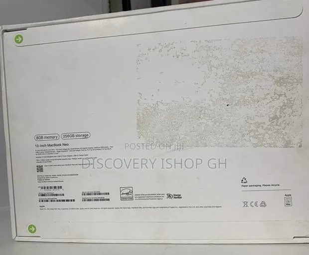 New Laptop Apple MacBook Neo 2026 8GB SSD 256GB · Photo 1