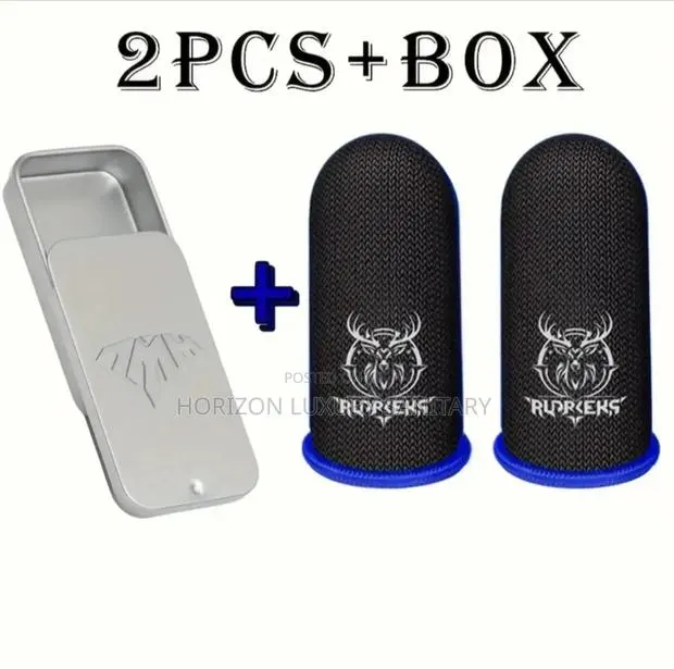 Elk Pattern Game Finger Sleeve + Storage Box For Mobile Games · Photo 1