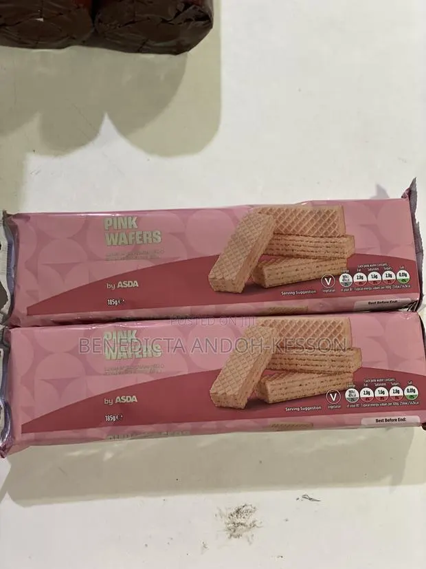 Asda Pink Wafers · Photo 1