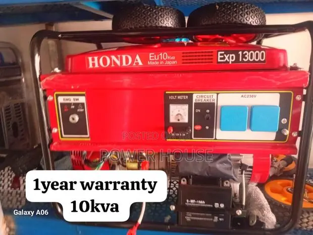 Royal Lumina Honda Exclusive 10kva Generator 13000watts · Photo 1