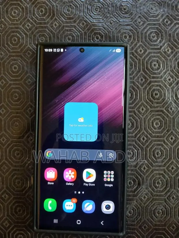 Samsung Galaxy S22 Ultra 5G 256 GB Black · Photo 1