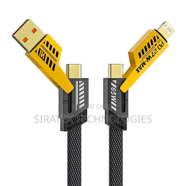 Multi-Function Data Cable, 4-in-1, Super Fast Data Cable · Photo 1