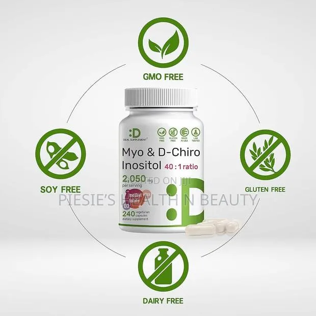 Myo-Inositol D-Chiro Inositol Supplement (40:1) 2,050mg · Photo 1