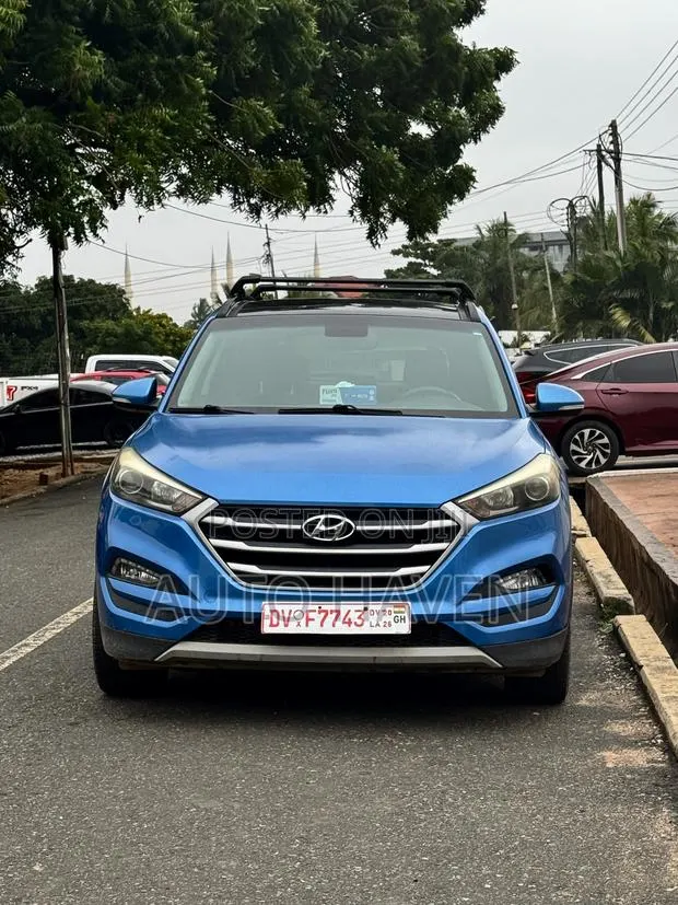 Hyundai Tucson Value FWD 2018 Blue · Photo 1