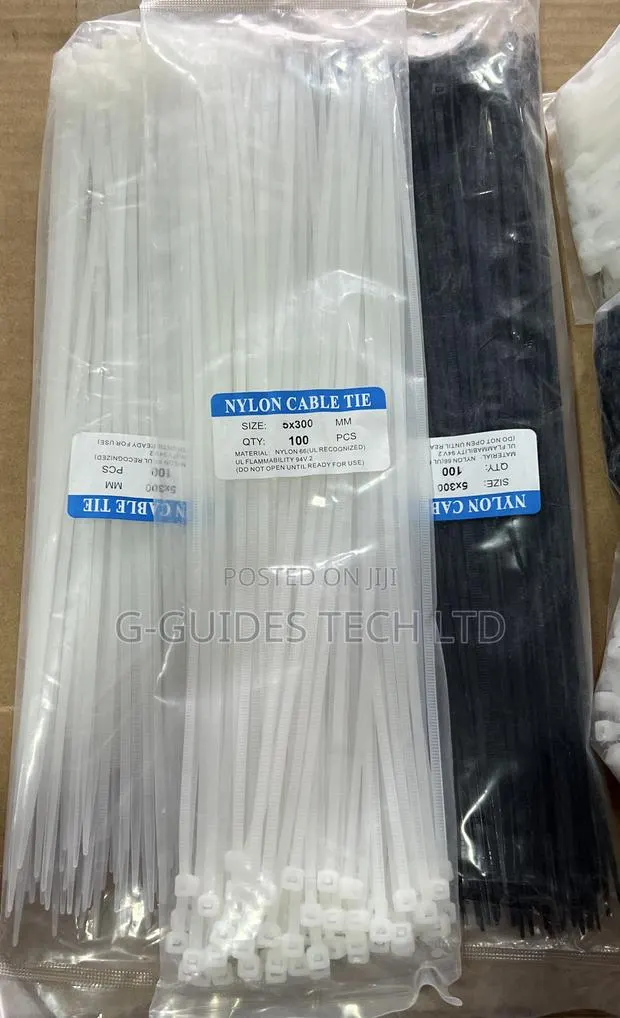 Nylon Cable Tie 5x300mm (Pack of 100) · Photo 1