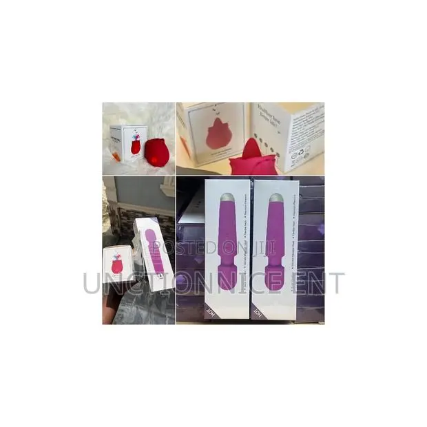 Rose Sucker, Licker and Wand Female Clitoral Vibrators - USB · Photo 1