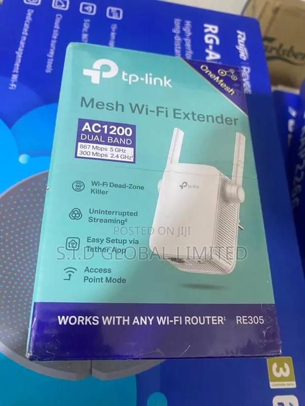 Connect With the Blazing Wi-Fi-Extender -Dual Band -Wifi Dead Killer · Photo 1