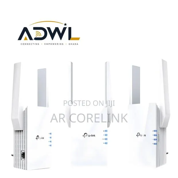 TP-Link AX1500 Wi-Fi 6 Range Extender RE505X WI-FI · Photo 1