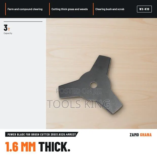 Power Blade for Brush Cutter 255X1.6X25.4Mmx3T - WX-K10 · Photo 1