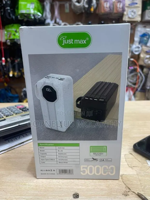 Just Max Powerbank 5000mah · Photo 1