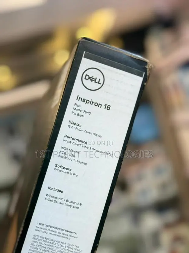 New Laptop Dell Inspiron 16 Plus 7640 16GB Intel Core Ultra 9 SSD 500GB · Photo 1