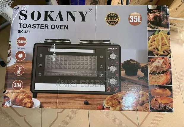 Sokany 35L Baking Oven With Double Hot Plates Temperature Control · Photo 1