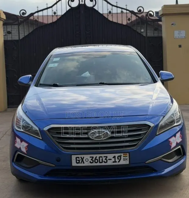 Hyundai Sonata 2016 Blue · Photo 1