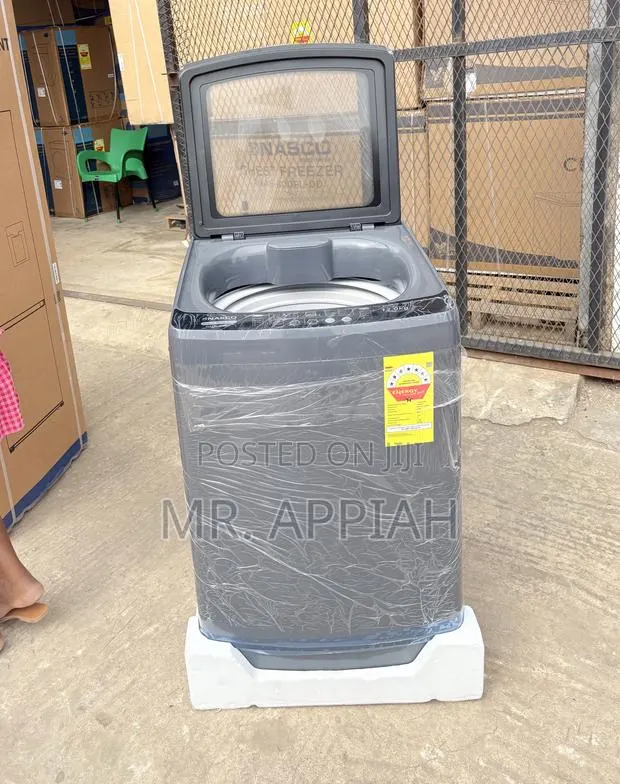 Get Classic Nasco NasTL-B120fl 12kg Top Load Washing Machine(Gray) · Photo 1