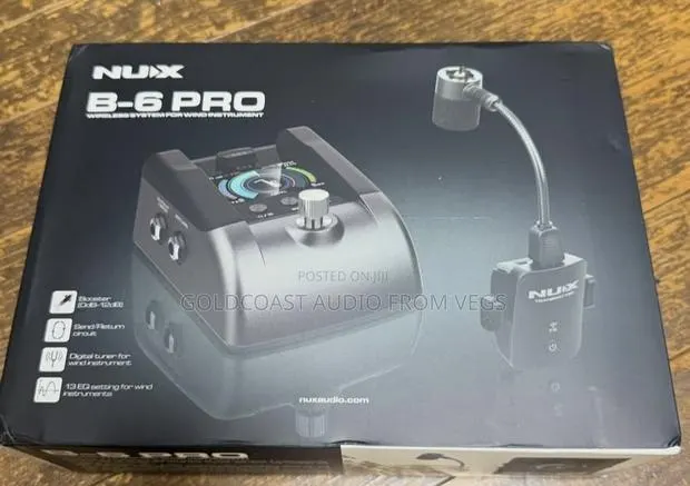 NUX B-6 Pro Wireless System for Brass/Wind Instruments - 2.4 GHz · Photo 4