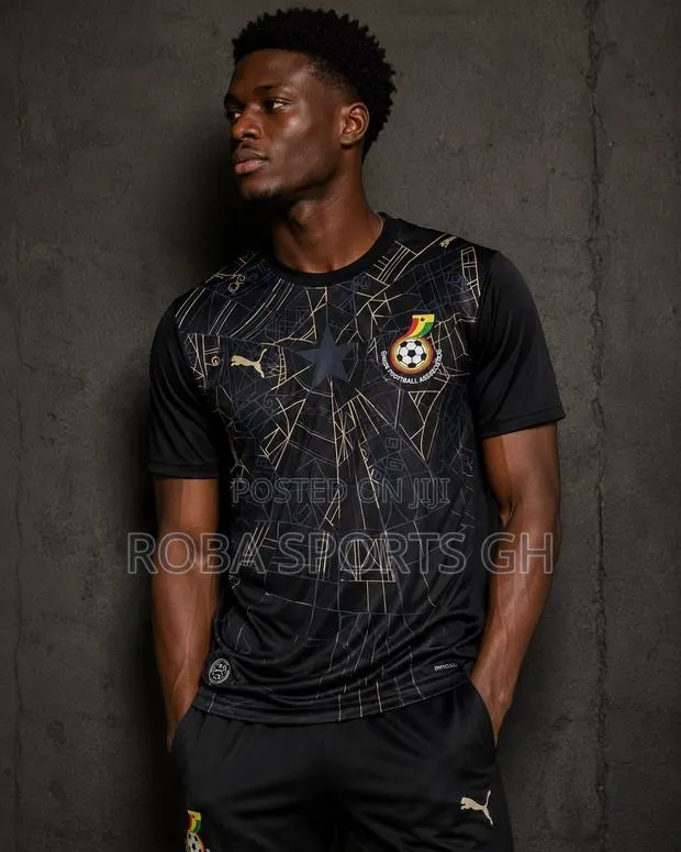 Ghana Spider Web Black Concept Jersey · Photo 1