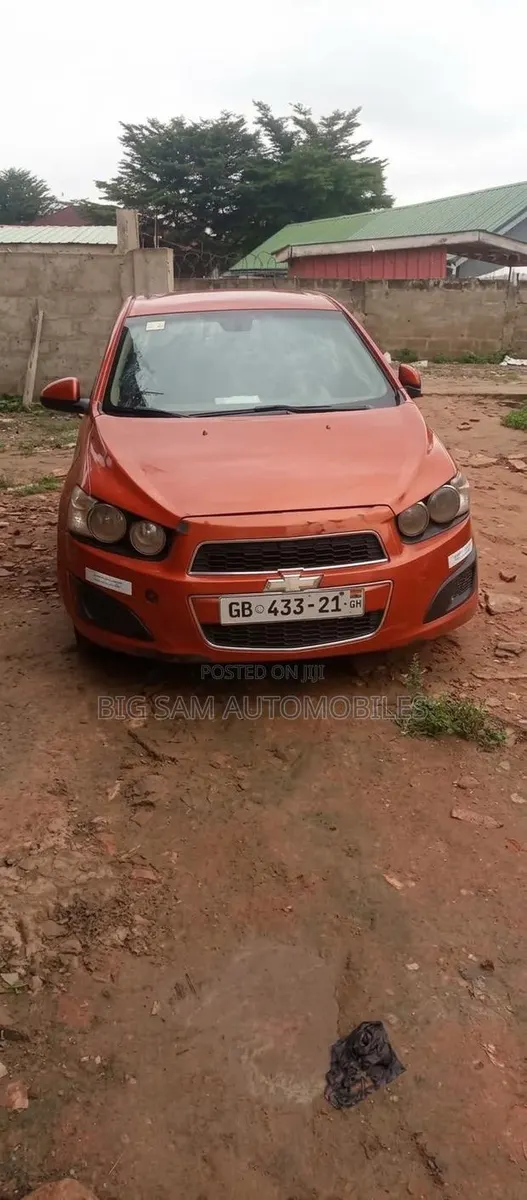 Chevrolet Sonic 2013 Orange · Photo 1