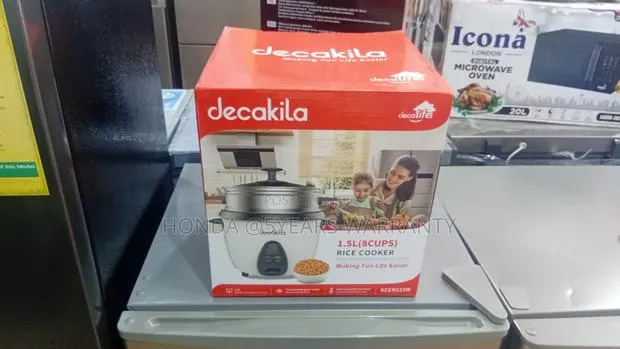 Family-Friendly Decakila 1.5l Rice Cooker With Keep-Warm Function · Photo 1
