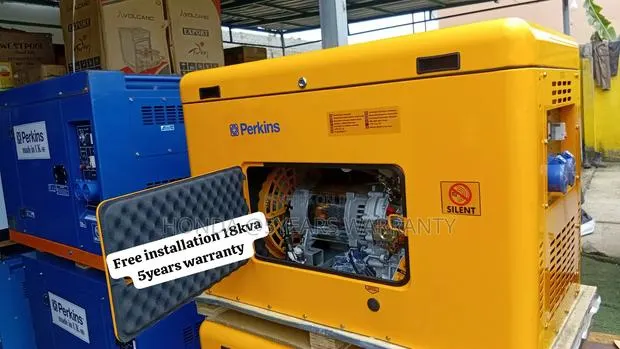 Perkins 18kVA 2-Phase Diesel Silent Generator – Built for Homes 18kva · Photo 1