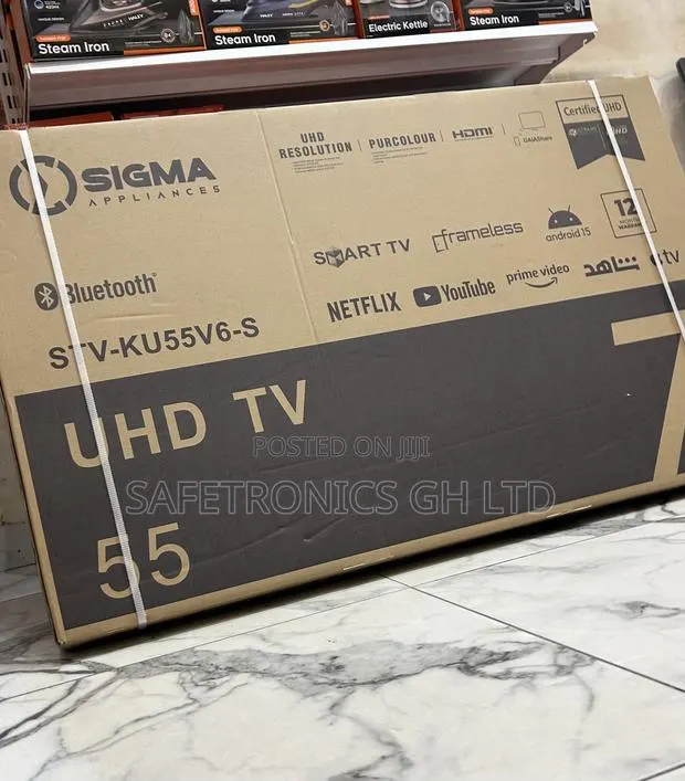 Smart Uhd Android Frameless Sigma 55 Inch Sleek Tv · Photo 1