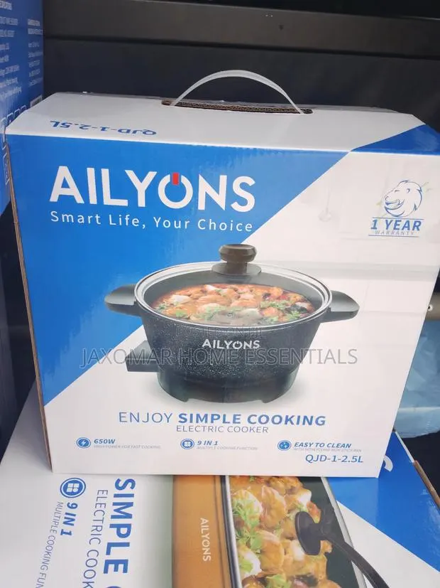 2.5L Ailyons Electric Cooking Pot · Photo 1