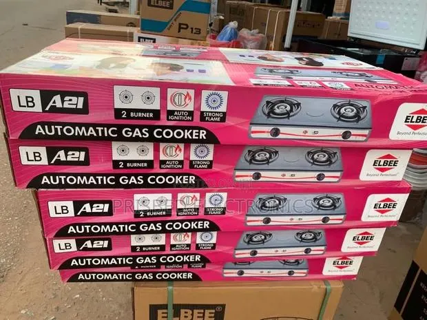 Elbee Durable 2burner Automatic Gas Stove · Photo 1