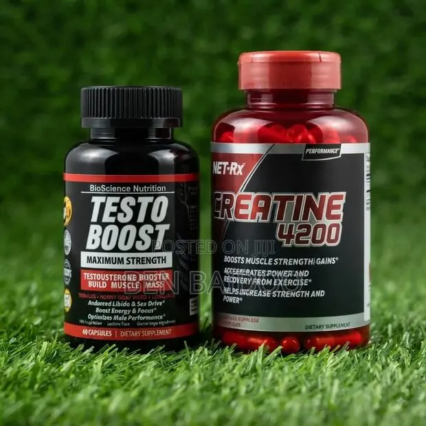 Creatine Capsules Testoboost Supercharger · Photo 1