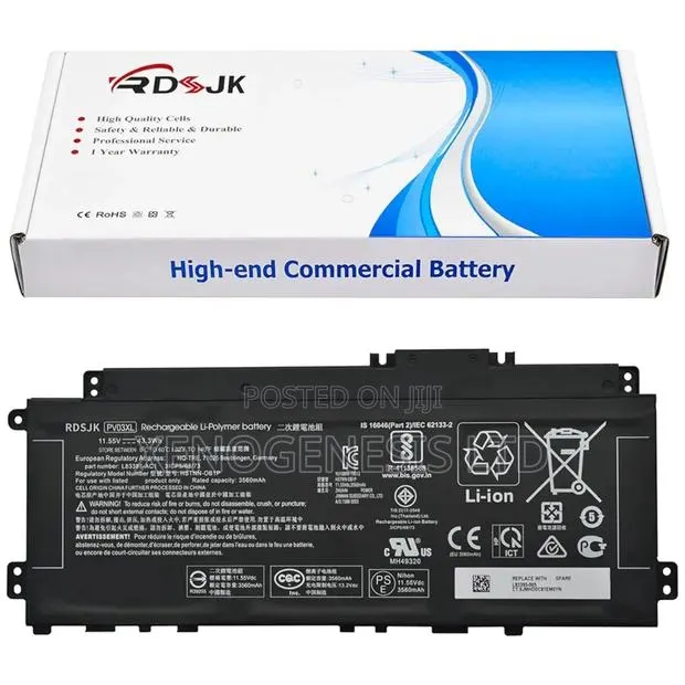 Pv03xl Pv03xl for Hp Pavilion X360 13-Bb 13-Bb0000 14-Dv 14m-Dw · Photo 1