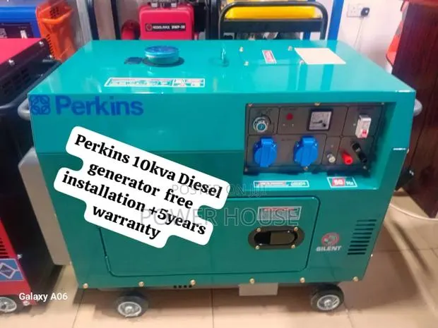 Power Flow Pro Perkins Diesel Generator 10kva Silent · Photo 1