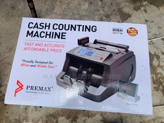 Super Premax PM-CC90D Bill Counting Machine · Photo 1
