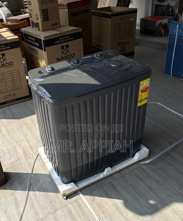 Check Out Classic Nasco 11kg Semi-Automatic Washing Machine(dark Gray) · Photo 1