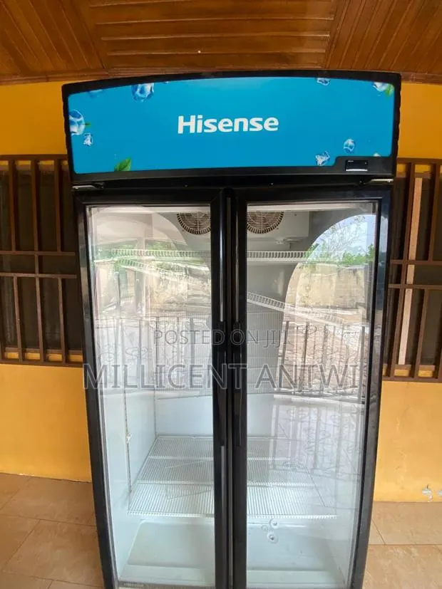 Hisense Double Door Commercial Display Fridge · Photo 1
