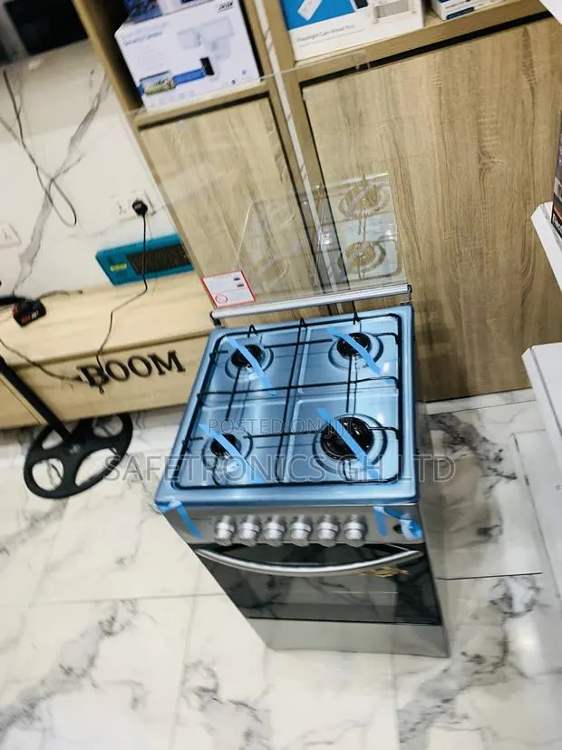 Exclusive Volcano 5c.Gl Gas Oven 4 Burner Manual Ignition – 50x50cm · Photo 1