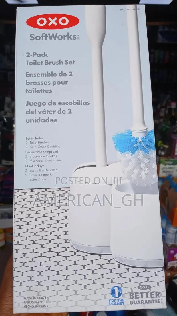 Oxo 2 Pack Toilet Brush Set · Photo 1