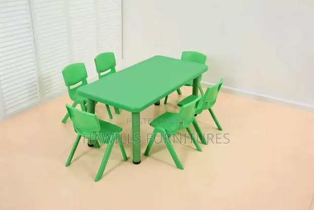 Classroom Plastic Table Set · Photo 1