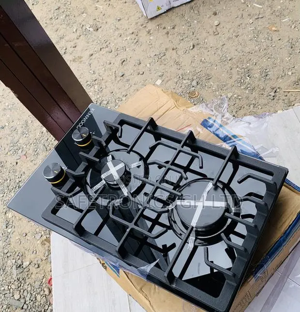 Order Countertop 2 Gas Kenwood Black Hob · Photo 1