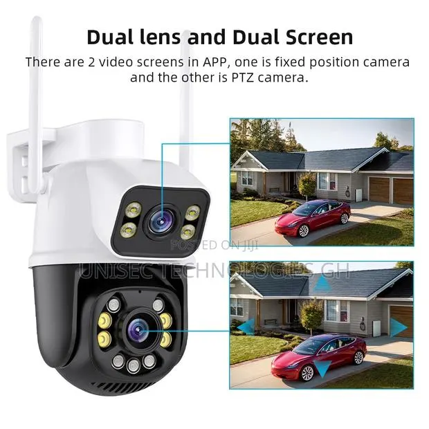 Icsee Surveillance Dual Lens PTZ Camera(6mp) · Photo 1