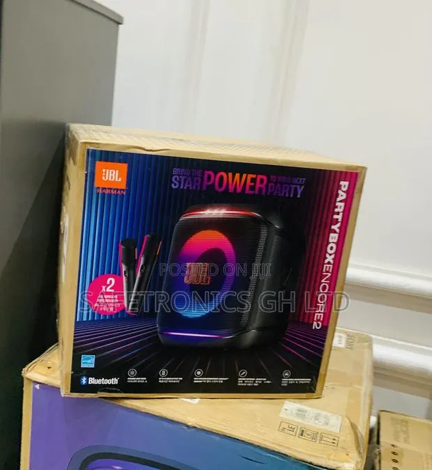 Get Accurate JBL Partybox Encore 2 Party Speaker - Black · Photo 1