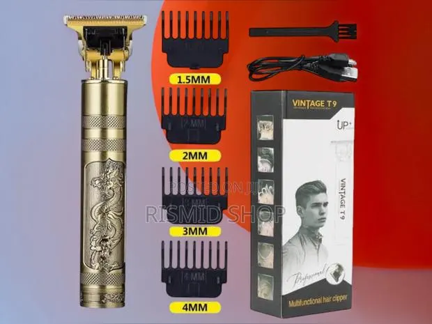 Vintage T9 Rechargeable Barber Hair Clipper · Photo 1