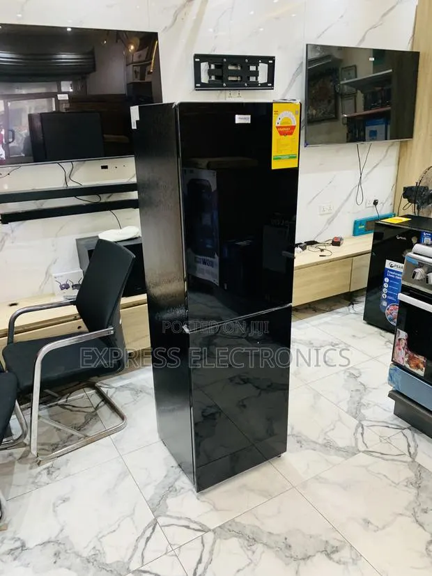 Highly Recommended Double Mirror Black Fridge 196l · Photo 1