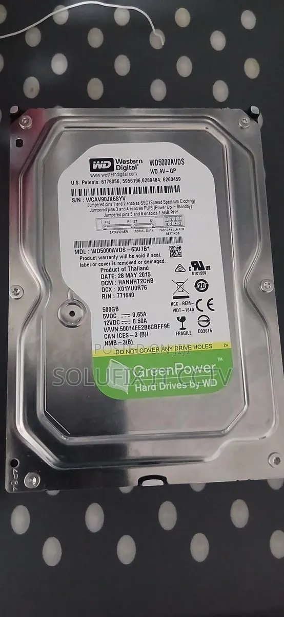 500GB Hard Drive for Sale · Photo 1