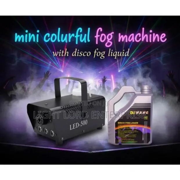 Mini Fog Machine 600watts · Photo 1