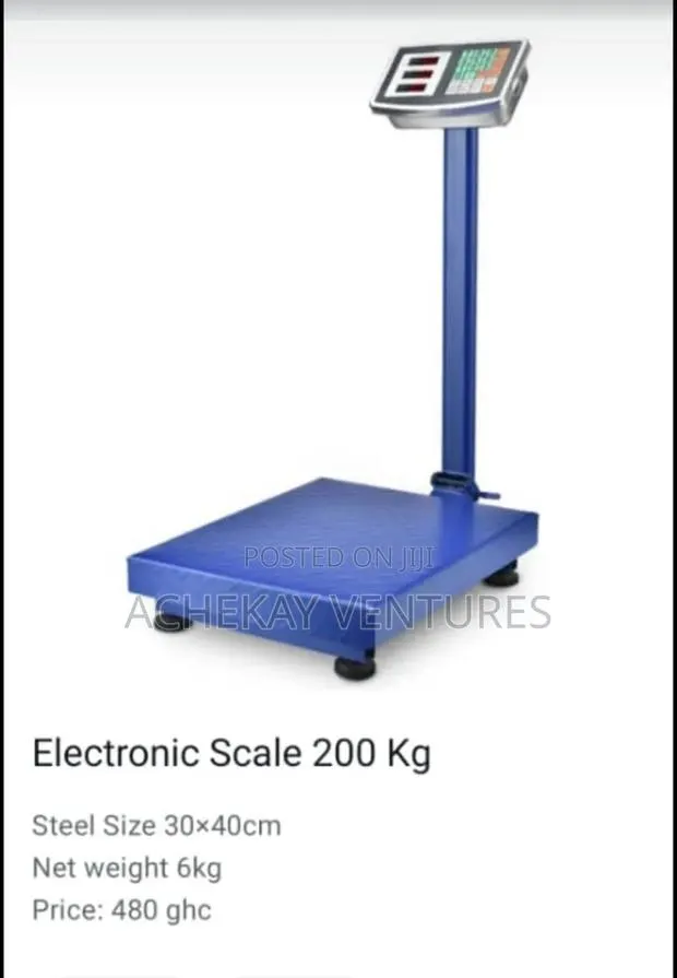 Electronic Scale – 200kg Capacity · Photo 1