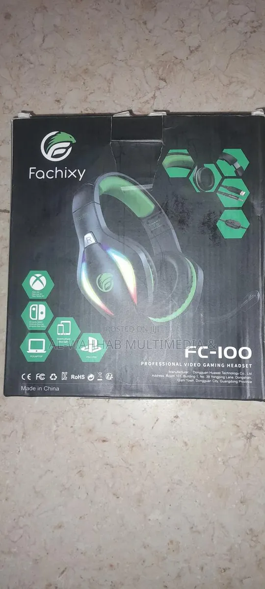 Fachixy RGB Wired Gaming Headset · Photo 1
