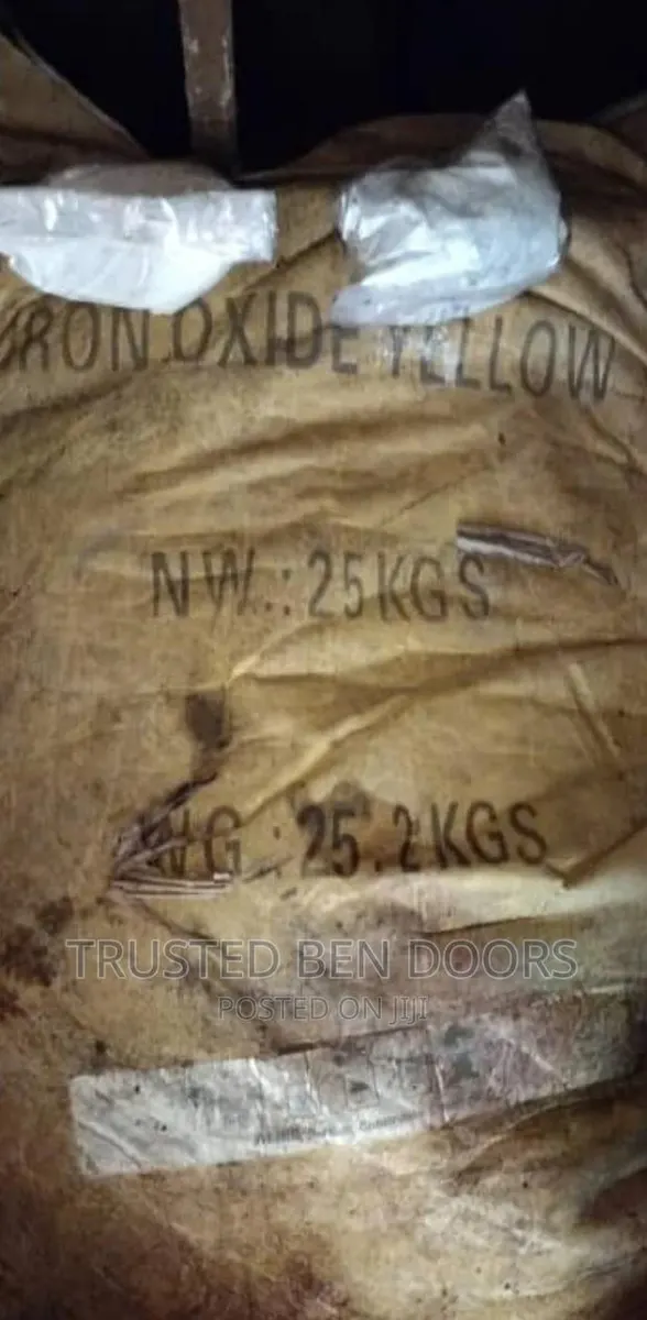 Original Non Hazardous Yellow Iron Oxide Pigment · Photo 1